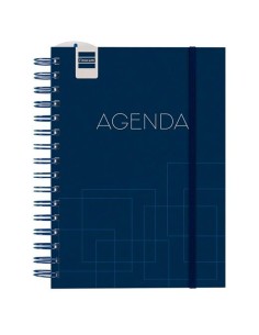 FINOCAM AGENDA INSTITUT PARA ESTUDIANTES ESPIRAL DOBLE 4º SVV AZUL 2025-2026